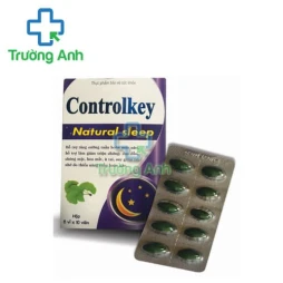 Controlkey New Viheco Hỗ trợ an thần, tăng cường tuần hoàn máu não