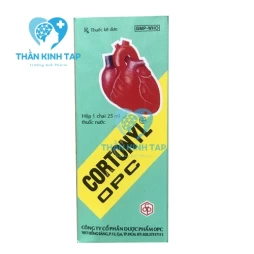 Cortonyl OPC - Thuốc dùng trong trợ tim, ngất do suy tim (10 hộp)