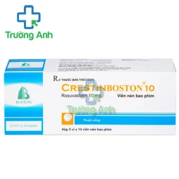 Crestinboston 10 - Thuốc điều trị tăng cholesterol máu 