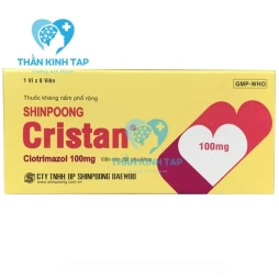 Shinpoong Cristan - Thuốc điều trị nhiễm nấm Candida