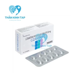 Czartan-50 - Thuốc điều trị tăng huyết áp của Ấn Độ