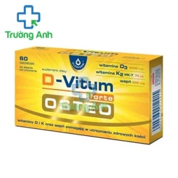 D-Vitum Forte Osteo - Bổ sung vitamin và canxi cho cơ thể