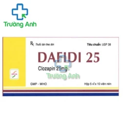 Dafidi 25 - Thuốc điều trị tâm thần phân liệt, rối loạn tâm thần