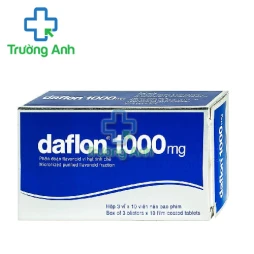 Daflon 1000mg - Thuốc điều trị rối loạn tuần hoàn tĩnh mạch