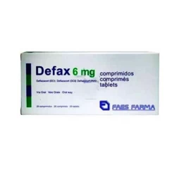 Defax 6mg - Deflazacort 6mg Faes Farma