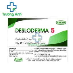 Desloderma 5 - Thuốc điều trị của viêm mũi dị ứng, mề đay