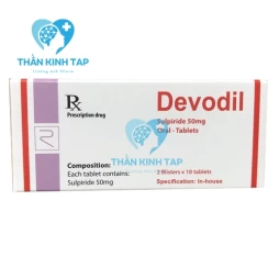 Devodil 50mg - Thuốc điều trị bệnh tâm thần phân liệt