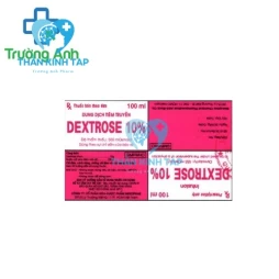 Dextrose 10 - Giúp cung cấp nước và năng lượng cho cơ thể