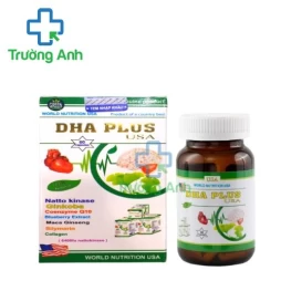 DHA Plus USA - Hỗ trợ hoạt huyết, tăng cường tuần hoàn não