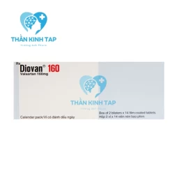 Diovan 160 - Thuốc điều trị tăng huyết áp, suy tim