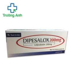 Dipesalox 200mg - Thuốc điều trị viêm xoang, viêm họng