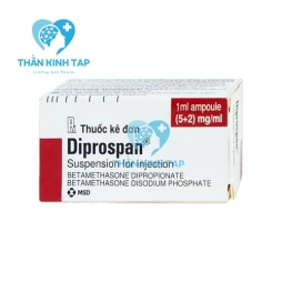 Diprospan - Thuốc điều trị các trường hợp viêm, dị ứng