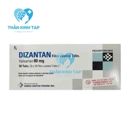 Dizantan - Thuốc điều trị tăng huyết áp và suy tim