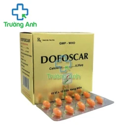 Dofoscar - Thuốc điều trị giảm calci huyết và loãng xương 