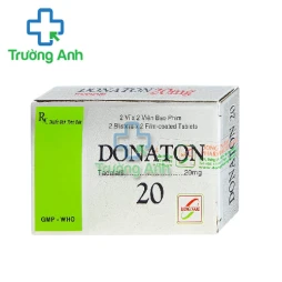 Donaton 20mg - Thuốc điều trị rối loạn chức năng cương dương