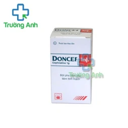 Doncef 1g - Thuốc điều trị nhiễm khuẩn cấu trúc da