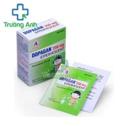 Dopagan 250mg Effervescent Domesco - Thuốc giảm đau, hạ sốt hiệu quả