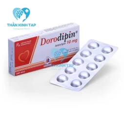Dorodipin 10mg - Thuốc điều trị tăng huyết áp và đau thắt ngực