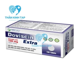 Doviscin Extra - Hỗ trợ giảm sưng, viêm phù nề
