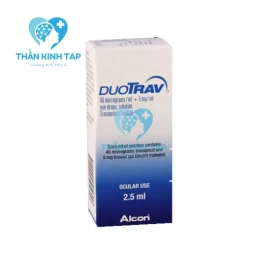 Thuốc nhỏ mắt Duotrav - Điều trị bệnh tăng nhãn áp