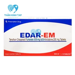 Edar-Em - Thuốc điều trị cho người mắc bệnh HIV-1
