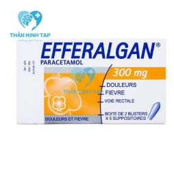 Efferalgan 300mg Upsa (viên đạn) - Thuốc giảm đau, hạ sốt cho trẻ em