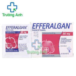 Efferalgan 80mg Bristol-Myers Squibb (bột) - Thuốc giảm đau, hạ sốt cho trẻ em