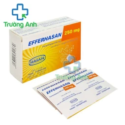 Efferhasan 250mg - Thuốc giảm đau, hạ sốt cho trẻ em