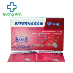 EfferHasan 80mg - Thuốc giảm đau, hạ sốt cho trẻ em