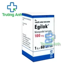 Egilok 100mg - Thuốc điều trị tăng huyết áp, đau thắt ngực