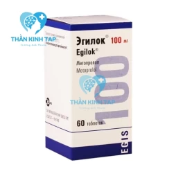Egilok 100mg - Thuốc điều trị tăng huyết áp, đau thắt ngực