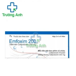 Emfoxim 200 - Thuốc điều trị bệnh viêm, nhiễm khuẩn