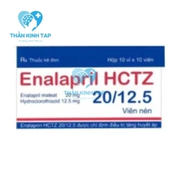 Enalapril Hctz 20/12.5 - Thuốc điều trị suy tim sung huyết