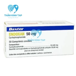 Endoxan 50mg - Thuốc điều trị bệnh bạch cầu dòng lympho