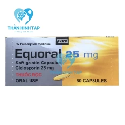 Equoral 25mg - Ciclosporin 25mg Teva