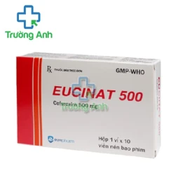 Eucinat 500 - Thuốc điều trị viêm, nhiễm khuẩn của Euvipharm