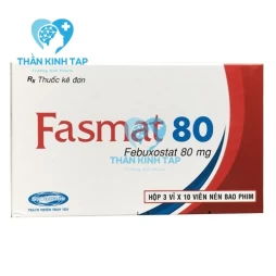 Fasmat 80 - Thuốc điều trị cho người mắc bệnh gout