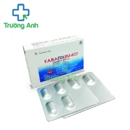 Fabafixim 400 - Thuốc điều trị nhiễm khuẩn của Pharbaco