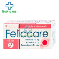 Feliccare - Thuốc phòng ngừa thiếu máu do thiếu sắt