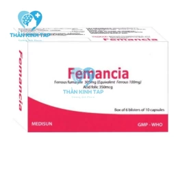 Femancia - Thuốc điều trị thiếu máu do thiếu sắt 