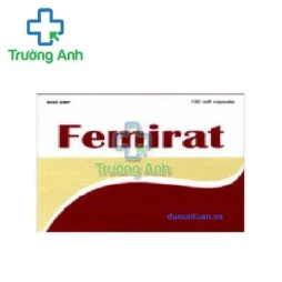 Femirat - Thuốc điều trị thiếu máu, thiếu acid folic