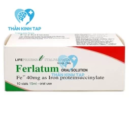 Ferlatum 800mg - Thuốc điều trị và phòng ngừa thiếu sắt