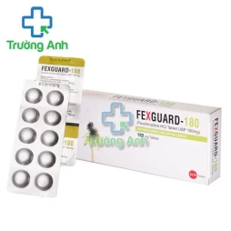 Fexguard-180 - Thuốc điều trị mề đay, viêm mũi dị ứng hiệu quả 