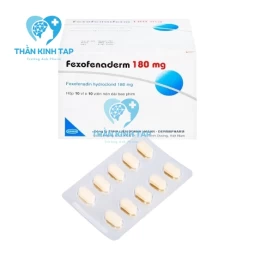 Fexofenaderm 180mg - Điều trị viêm mũi dị ứng theo mùa