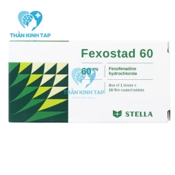 Fexostad 60 - Thuốc điều trị viêm mũi dị ứng, mày đay