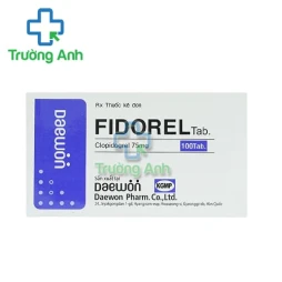 Fidorel - Thuốc điều trị các biến cố huyết khối