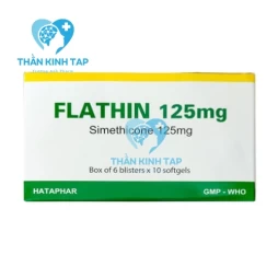 Flathin 125 - Thuốc hỗ trợ điều trị đầy hơi, trướng bụng của Hataphar