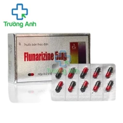 Flunarizine 5mg TV.Pharm - Thuốc điều trị dự phòng các cơn đau nửa đầu