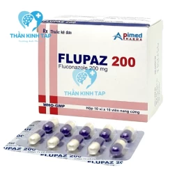 Flupaz 200 - Thuốc điều trị nhiễm nấm Candida ở miệng