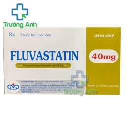 Fluvastatin 40mg - Fluvastatin 40mg MD Pharco